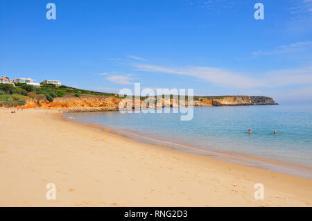 Martinhal beach près de Sagres en Algarve, Portugal. Banque D'Images