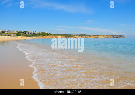 Martinhal beach près de Sagres en Algarve, Portugal. Banque D'Images