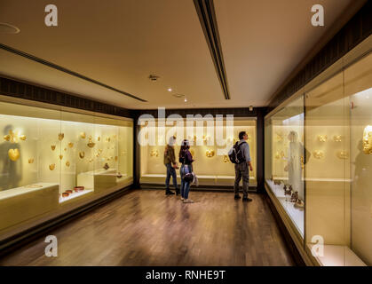 Musée de l'or, de l'intérieur, Bogota, Colombie, du District de la capitale Banque D'Images