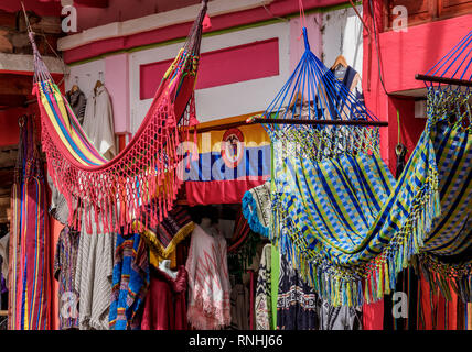 Artisanat à Raquira, Boyaca Colombie, Ministère Banque D'Images