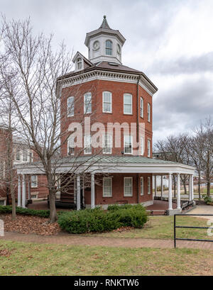 La chambre octogonale Muster au Boston Navy Yard, Boston, Massachusetts, USA Banque D'Images