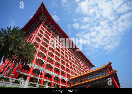 Grand Hotel (Yuanshan Great Hotel) est un monument situé à Yuanshan à Zhongshan District, Taipei, Taiwan. Banque D'Images