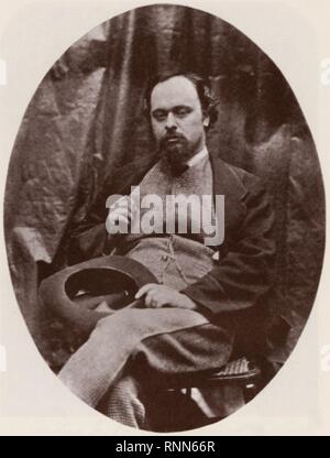 - Lewis Carrol, Dante Gabriel Rossetti (1828-1882) Banque D'Images