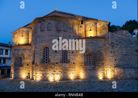 Eglise de Saint Sofia, Ohrid, Macédoine Banque D'Images