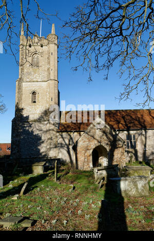 La grande église St James, Abson, South Gloucestershire, Royaume-Uni Banque D'Images