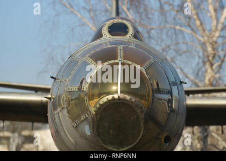 19 février 2019 - Cracovie, Pologne - Province Malopolski, avions de reconnaissance, Iliouchine Il-28 R, voir au Musée de l'Aviation Polonaise..Le Musée de l'Aviation Polonaise est située à l'emplacement de l'ancienne Krakow-Rakowice-Czyzyny Aéroport, créée en 1912, l'une des plus anciennes dans le monde. La collection du Musée se compose de plus de 200 aéronefs, dating WW1 WW2, et une collection de tous les types d'avion élaborés ou utilisés par la Pologne après 1945. (Crédit Image : © Cezary Kowalski/SOPA des images à l'aide de Zuma sur le fil) Banque D'Images