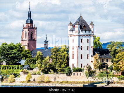 Château électoral à Eltville, Allemagne Banque D'Images