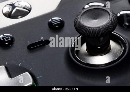 Un contrôleur sans fil Xbox Banque D'Images