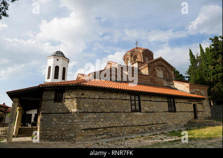 Église Mère de Dieu Peribleptos, Ohrid, Macédoine Banque D'Images