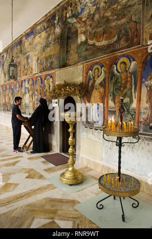 Saint Jovan Bigorski Monastère, parc national de Mavrovo, Macédoine Banque D'Images