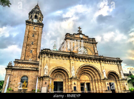 Dans la cathédrale de Manille aux Philippines, Intramuros Banque D'Images