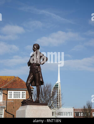 Gunwharf quays, tour Spinnaker, Southsea, Portsmouth, Hampshire Banque D'Images