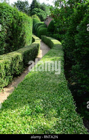 Bridge End Jardin Essex Saffron Walden Banque D'Images