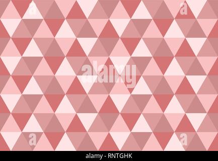Rouge léger motif transparent triangulaire.low poly fond géométrique. Blush rose, saumon, couleurs. La conception d'impression pour l'industrie textile, affiches, flyers, T-shirts Illustration de Vecteur
