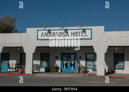 Amargosa Opera Hotel, Death Valley Junction, California, United States. Banque D'Images