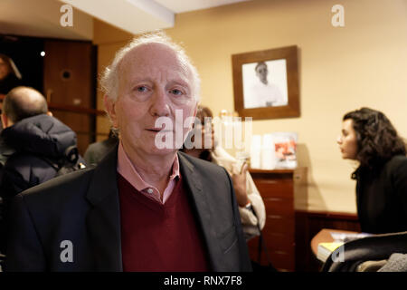 Paris, France. 28 janvier 2019. Serge Siritzky participe à la 19e rencontre Art technique à Paris, France Banque D'Images