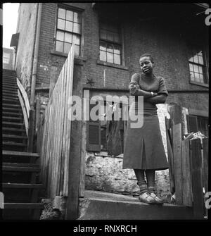 CH-NB - Etats Unis, Cincinnati-OH- Menschen - Annemarie Schwarzenbach - SLA-Schwarzenbach-A-5-10-097. Banque D'Images