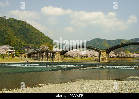 Kintai Bridge, Yamaguchi Prefecture, Japan Banque D'Images