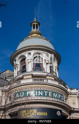 Grand magasin Le Printemps, Paris, France Banque D'Images