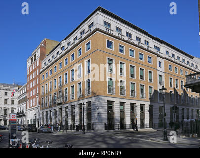 Bâtiment du Siège britannique BP dans St James's Square, Mayfair. Banque D'Images