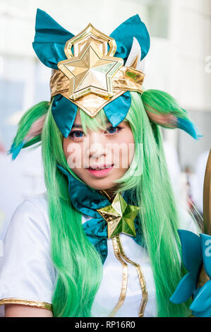 Images de l'incroyable Cosplay thaïlandais les filles et les garçons à la Japan Expo 2019 à Bangkok en Thaïlande. Banque D'Images