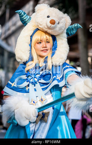 Images de l'incroyable Cosplay thaïlandais les filles et les garçons à la Japan Expo 2019 à Bangkok en Thaïlande Banque D'Images