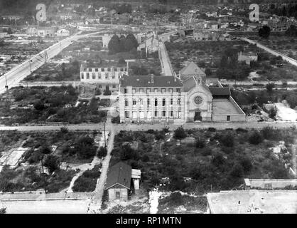 Ruinen Vitry-le-François ca 1920 - Les ruines de Vitry-le-François 1920 Banque D'Images