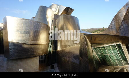 Bilbao, Musée Guggenheim de Frank Gehry, Espagne Banque D'Images