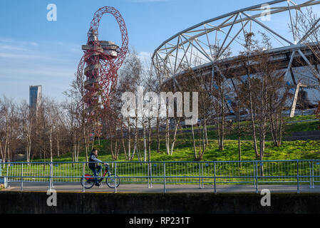 Stade de Londres , West Ham United Stadium à Queen Elizabeth Olympic Park, Londres. Banque D'Images