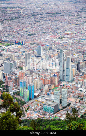 La COLOMBIE, Bogota, le quartier central des affaires dans la capitale Banque D'Images