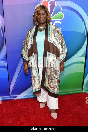 Hollywood, Californie, USA. Feb 20, 2019. Retta sur le tapis à l'NBCUniversal mi saison Appuyez sur la Princesse à Universal Studios. Credit : Lisa O'Connor/ZUMA/Alamy Fil Live News Banque D'Images