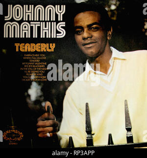 Johnny Mathis - tendrement Banque D'Images