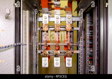 Phase 3 Grand coupe-circuit. Banque D'Images