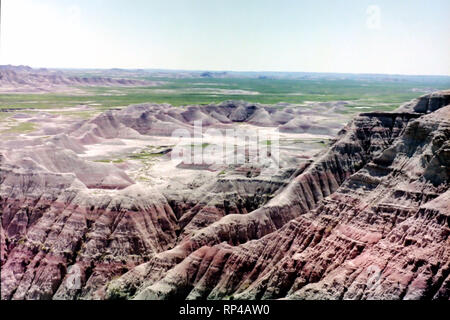 Les Badlands National Park, South Dakota, USA Banque D'Images