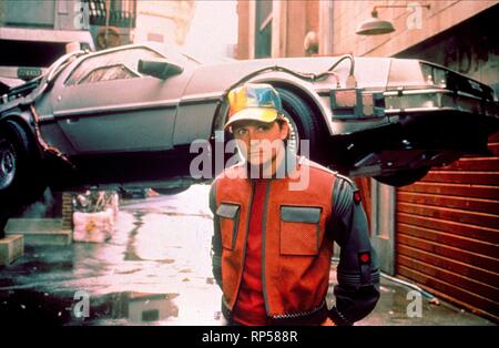 MICHAEL J. FOX, RETOUR VERS LE FUTUR PART II, 1989 Banque D'Images