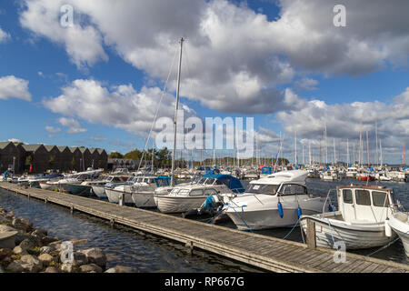 Port de plaisance de Kastrup à Copenhague, Danemark Banque D'Images