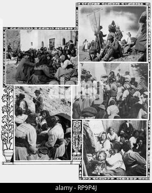 Italie, Latium, pèlerinage au sanctuaire de la Santissima Trinità Banque D'Images