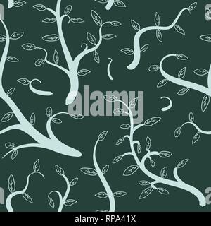 - Vecteur Floral seamless background. Schéma de l'usine de texture. Illustration de Vecteur