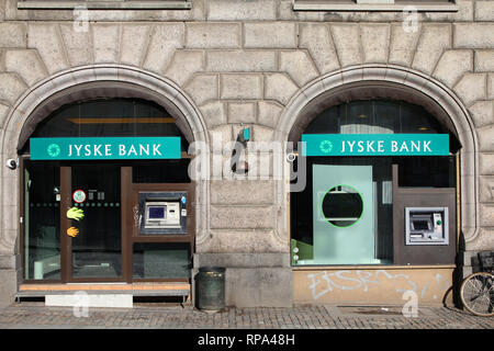 Copenhague - 11 mars : direction générale de la Jyske Bank le 11 mars 2011 à Copenhague, Danemark. Jyske Bank a annoncé 757 millions de DKK de profit pour 2010 (61 % de croissance Banque D'Images