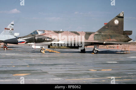 USAF United States Air Force Convair F-102 Delta Dagger UN Banque D'Images