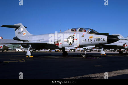 USAF United States Air Force McDonnell F-101B Voodoo Banque D'Images