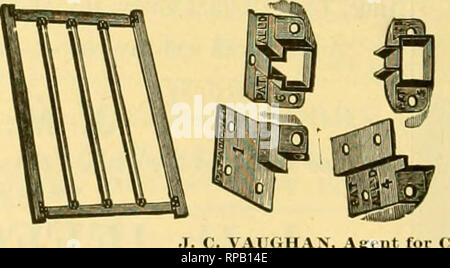 . La fleuriste américain : un journal hebdomadaire pour le commerce. La floriculture ; fleuristes. Dakien, N. Y., Novembre 18, 1892. J. D. CARMODY, cher 5 !&gt ;-^ Veutilating.-linge est arrivé et a été pvit ui position, et fonctionne très bien. On aime le meilleur de tout ce que nous avons utilisé ou vu. Moyen.se nous envoyer trois ou quatre plus Commande de feuilles, pour aussi vite que les vieilles maisons sont réparées ou nouveaux construit nous voulons que votre "SCIES À VIANDE." Quelques nouvelles maisons seront construites ici l'année prochaine et nous verrons à ce que vous obtenez l'ordre de ven- tilating Machines. Ils ont un long chemin à parcourir l'ancien style. Très sincèrement vôtre, Banque D'Images