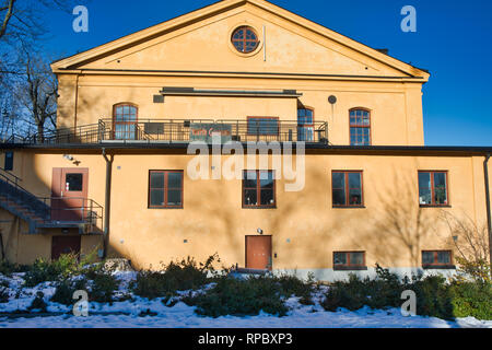 Teater Galeasen un groupe de théâtre indépendant, Skeppsholmen, Stockholm, Suède, Scandinavie Banque D'Images