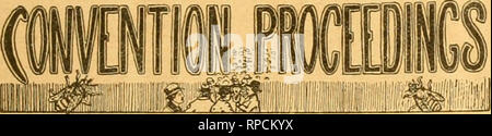 . American Bee Journal. La culture de l'abeille ; les abeilles. Publisht chaque semaine à IIS Michigan St. George W. York, éditeur. 1,00 $ par année-copie échantillon gratuit. 38e année. CHICAGO, ILL., 29 décembre 1898. No 52.. États-unis les apiculteurs' UNION EUROPÉENNE. Rapport de la 29e Convention annuelle tenue à Omaha, Nebr., Septembre 13-15, 1898. DB. A. B. MASON, SEC. DEUXIÈME JOUR-soir Session. IContlnued J rem page 804.1 A PROPOSÉ LA RÉVISION DE LA CONSTITUTION. Le Dr Mason-quand notre constitution actuelle a été formulé l'objectif était d'en faire autant en accord avec la constitution de l'Union Nationale" Bee-Keepers que possible. Cependant, il me semble Banque D'Images