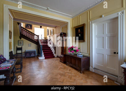 Trereife House, Penzance, Cornwall, UK appartenant à la famille Le Grice. Banque D'Images