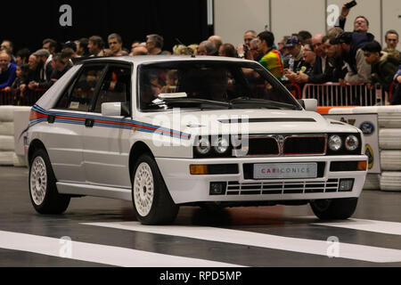 Lancia Delta HF Integrale au London Classic Car Show 2019 Banque D'Images