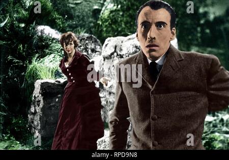 CHRISTOPHER LEE, THE HOUND OF THE BASKERVILLES, 1959 Banque D'Images