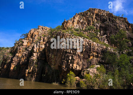 L'Australie, Territoire du Nord, Katherine. Katherine Gorge, Nitmiluk National Park, Banque D'Images