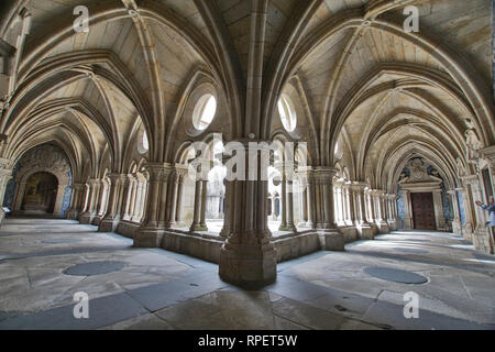 Se Catedral - Cloître de la cathédrale de Porto Banque D'Images