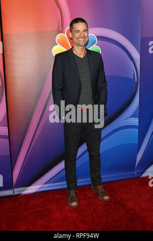 Warren Christie aux arrivées de mi-saison de NBC, princesse de presse NBC Universal Studios, Universal City, CA, le 20 février 2019. Photo par : Priscilla Grant/Everett Collection Banque D'Images